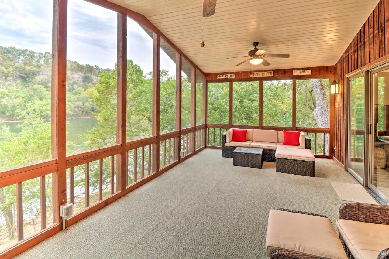 Private Norfork Home With Decks And River Access! Exterior photo
