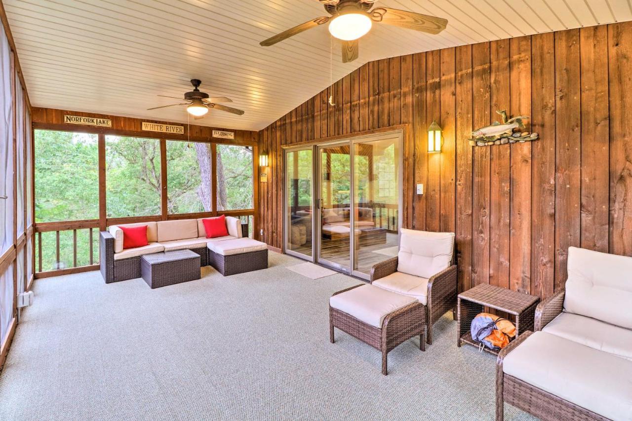 Private Norfork Home With Decks And River Access! Exterior photo